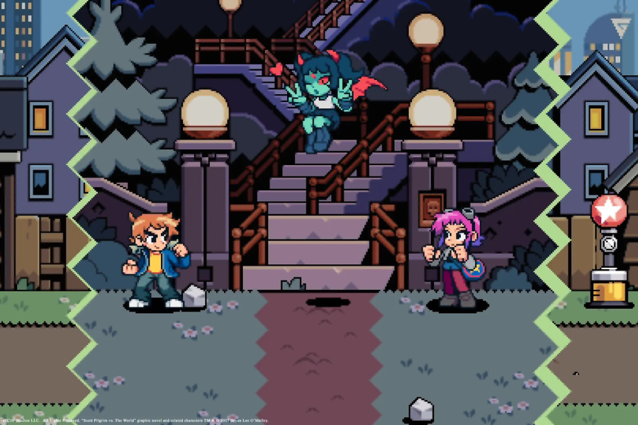 Scott Pilgrim EX gameplay. Fuente: Steam.