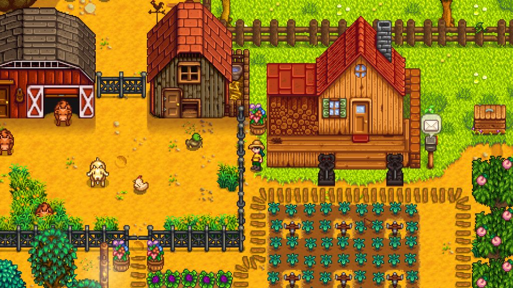 Gameplay de Stardew Valley en Steam.