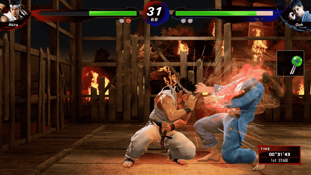 Virtua Fighter 5 R.E.V.O. World Stage.