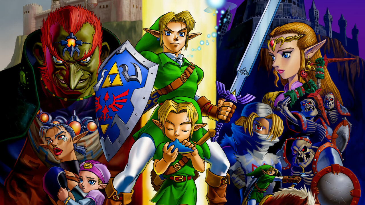 The Legend of Zelda Ocarina of Time.